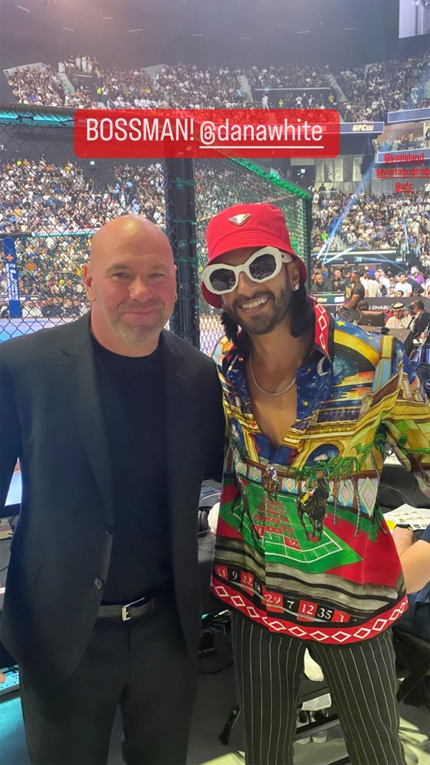 Ranveer Singh turns fanboy as he meets Steven Seagal at Yas Island; bumps into Vijay Deverakonda at the UFC match in Dubai