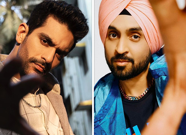 Angad Bedi reunites with his Soorma co star Diljit Dosanjh latter