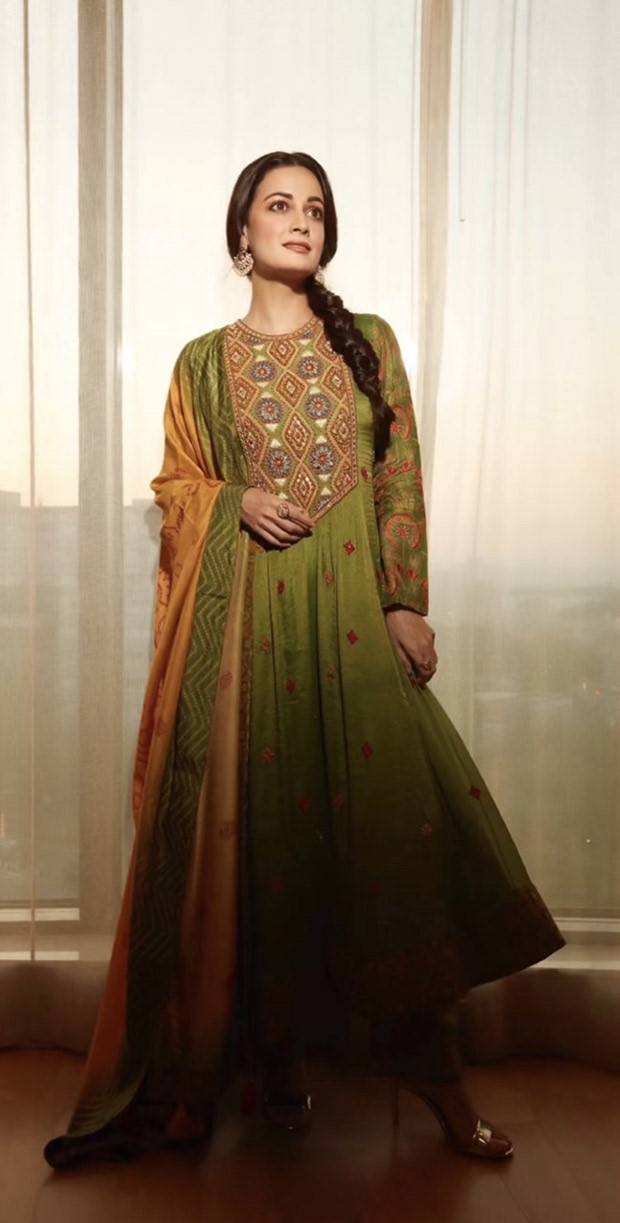 Dia Mirza makes a statement in a breezy and colourful maxi dress worth Rs.13K