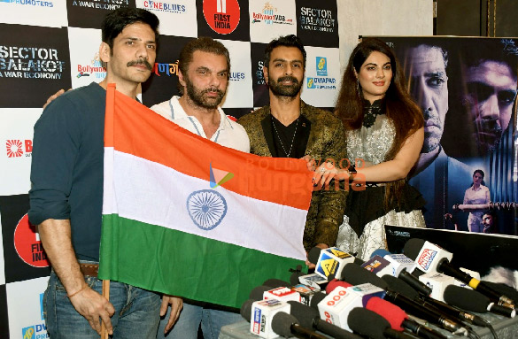 Photos: Sohail Khan launches the trailer and a song of the Ashmit Patel starter Sector Balakot