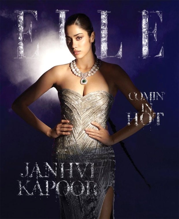 janhvi kapoor silver dress Janhvi Kapoor's Bedazzling Bodycon Gown Tied The Retro And Millennial