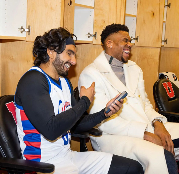 Ranveer to play with Marvel star Simu Liu, others at NBA