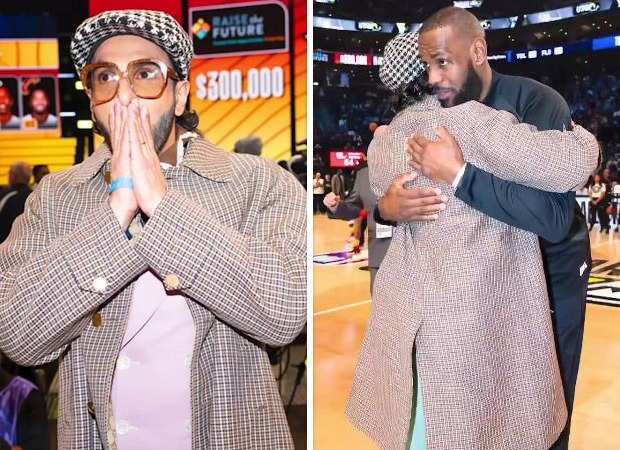 In pics: Ranveer Singh plays with all his energy at NBA all-star