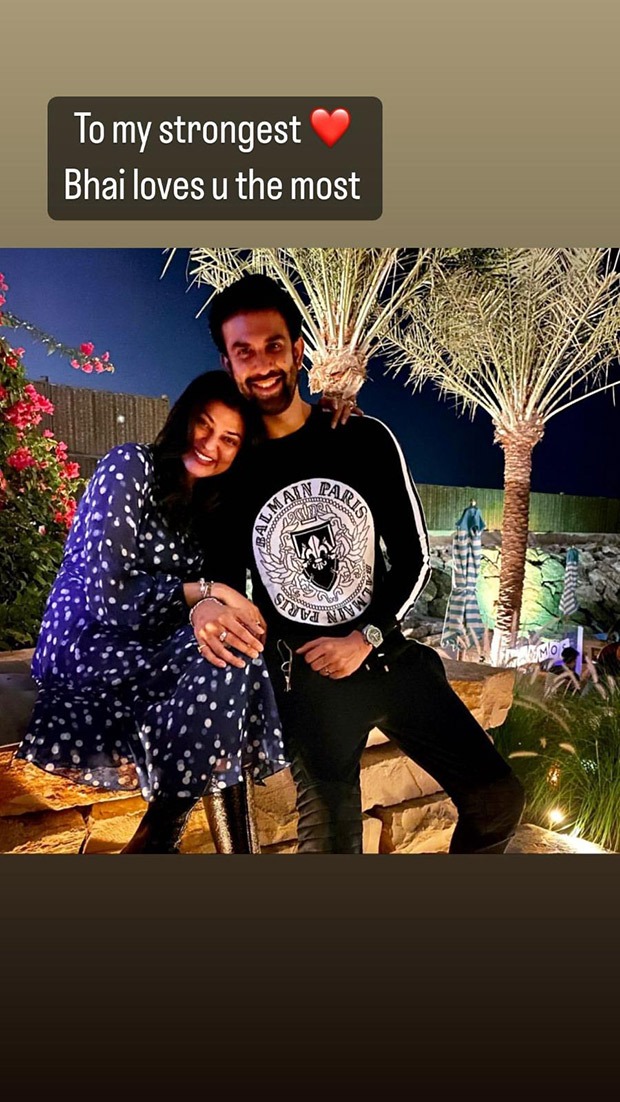 Rajeev Sen calls sister Sushmita Sen “strongest” as Aarya actress survives a heart attack