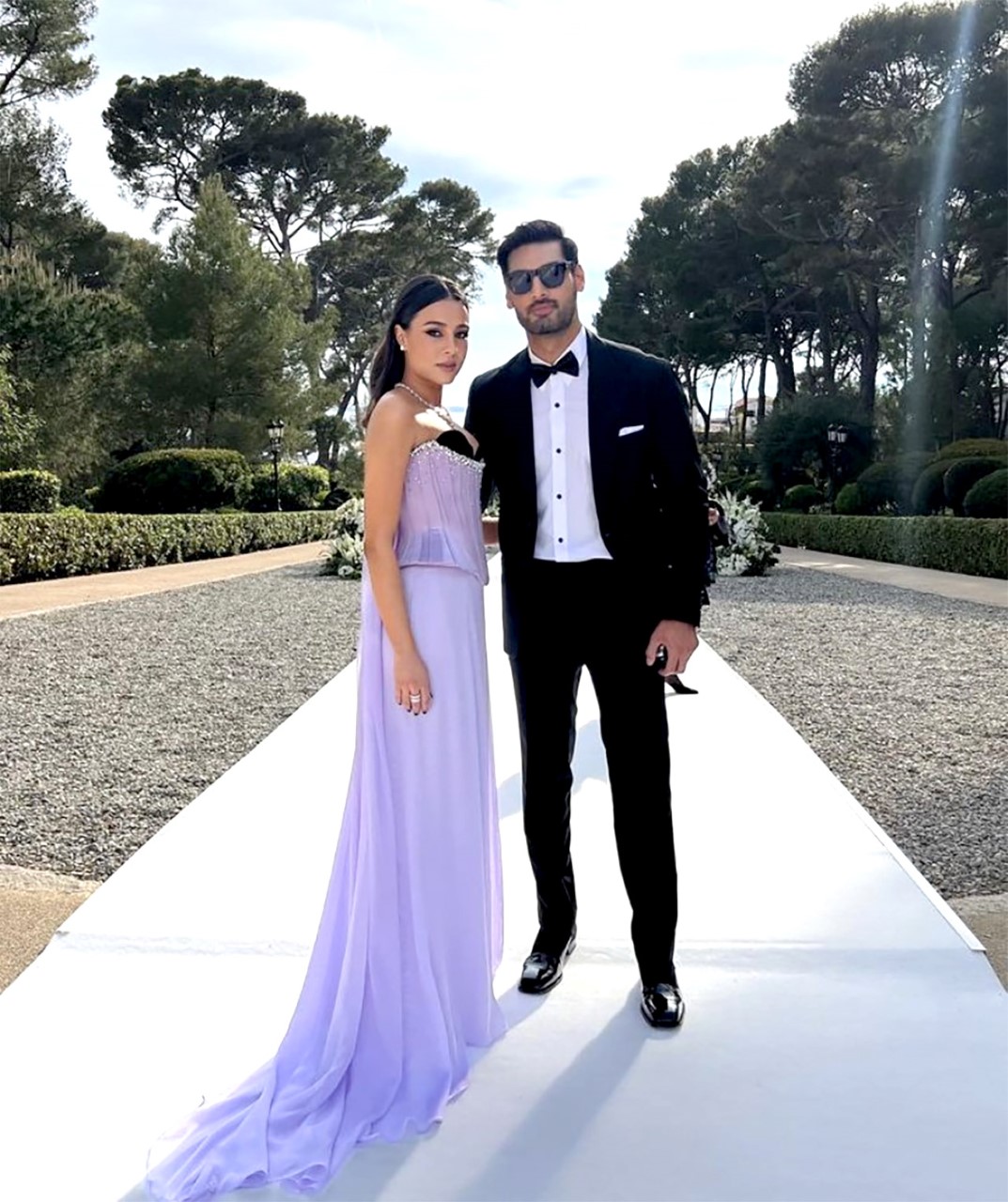 Ahan Shetty and Tania Shroff dazzle at Sofia Richie-Elliot Grainge's France  wedding; Tania stuns in lilac hand-crafted Miss Sohee gown : Bollywood News  - Bollywood Hungama