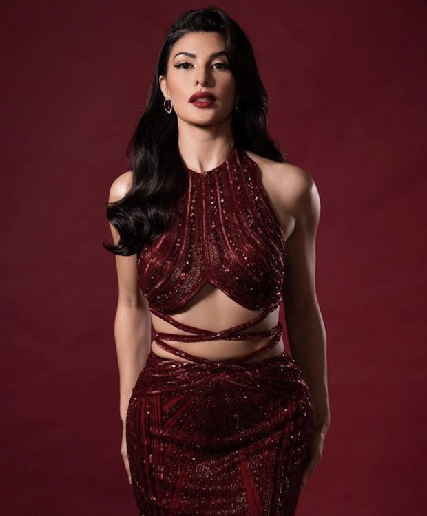 jacqueline fernandez red dress Jacqueline Fernandez giving us some thriller fiery vibes in this red hot dress! @jacquelienefernandez #jacquelinefernandez #reddress #srilanka #koimoi