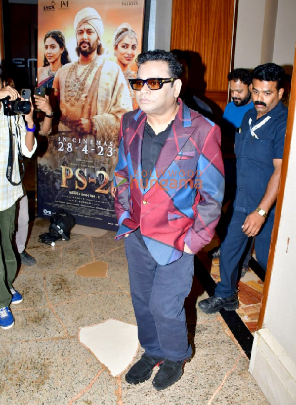 Photos: Cast of Ponniyin Selvan: Part-2 snapped promoting their film