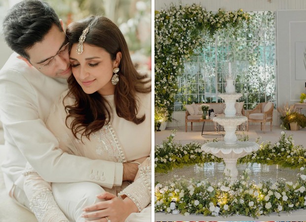 Inside Parineeti Chopra and Raghav Chadha's engagement: Designer shares NEW photos of their ivory-white themed ceremony : Bollywood News - Bollywood Hungama Inside Parineeti Chopra and Raghav Chadha's engagement: Designer shares NEW photos of their ivory-white themed ceremony : Bollywood News - Bollywood Hungama