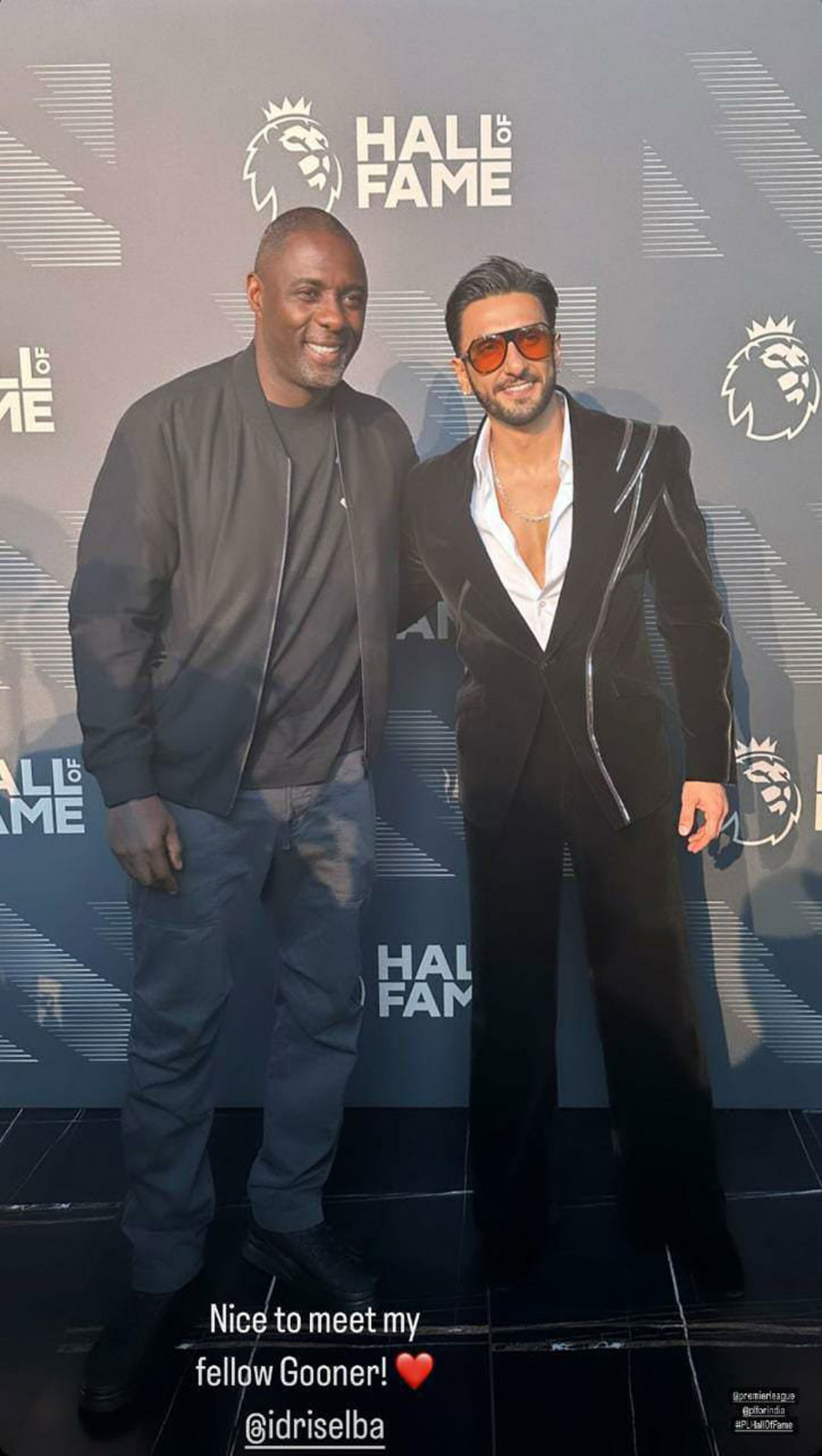 Ranveer Singh Soaks In Premier League Action As A Football Fanboy Meeting  Legends Of The Game In The UK: It Has Been A Remarkable Experience