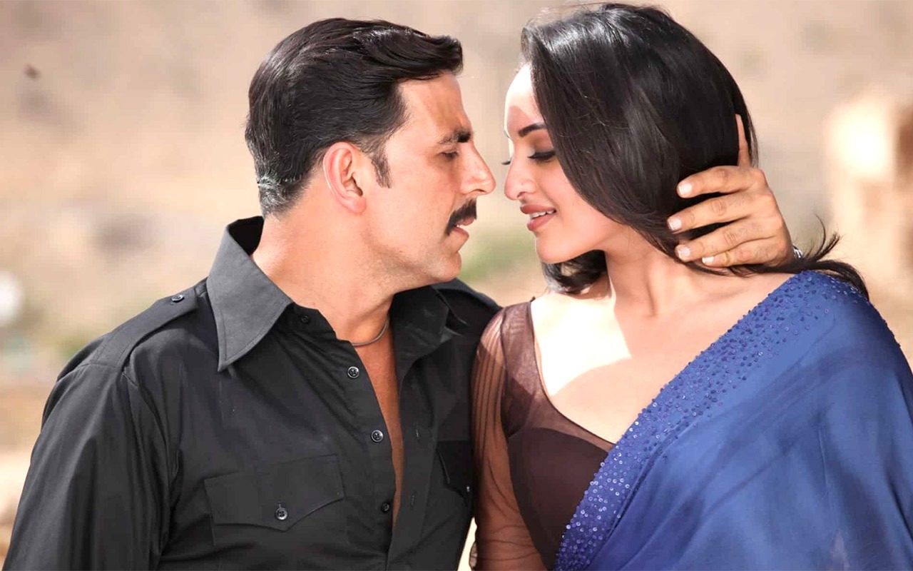Sonakshi Sinha says woman is always the villain when she was questioned for doing a sexist scene with Akshay Kumar in Rowdy Rathore; says, “Nobody spoke to the writer or director about