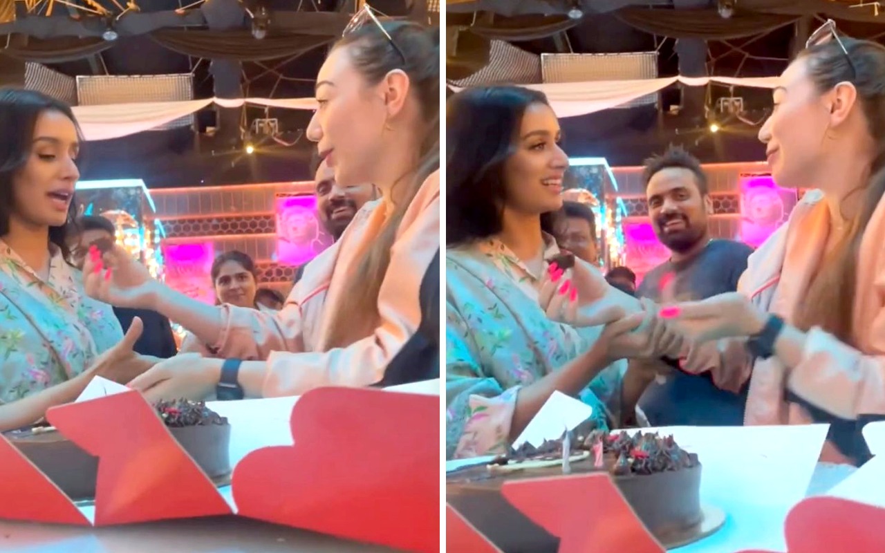 Shraddha Kapoor makes a crew member's birthday special on the set of TJMM  in this throwback video; watch : Bollywood News - Bollywood Hungama