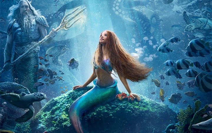 THE LITTLE MERMAID has its share of pretty moments however suffers attributable to its size