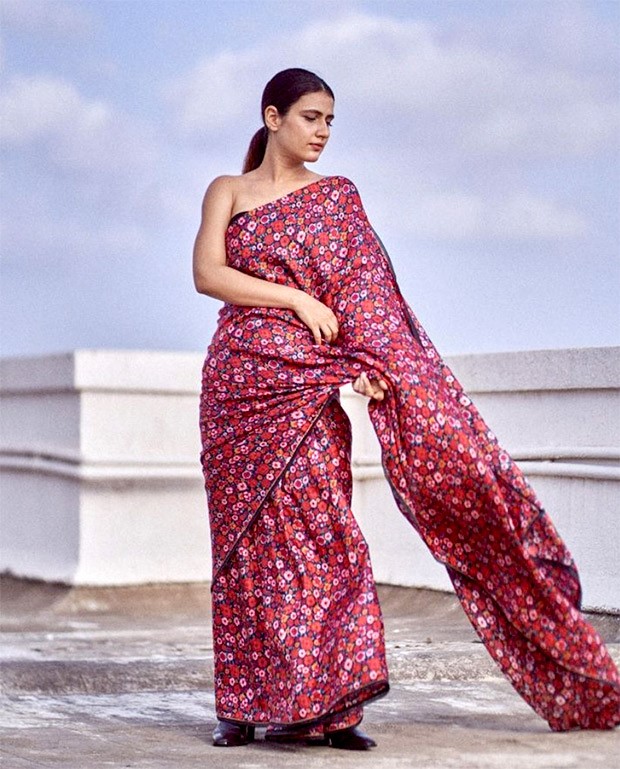 Fatima Sana Shaikh looks like a breath of fresh air in floral print saree :  Bollywood News - Bollywood Hungama