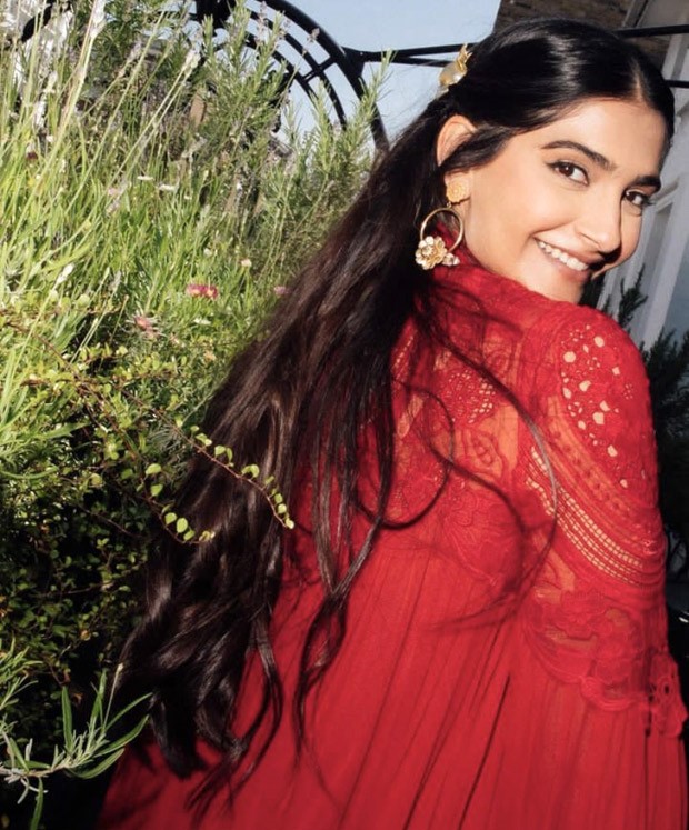 Sonam Kapoor's birthday celebration in London was a blast in bright red  maxi dress worth Rs1.83 Lakh 1 : Bollywood News - Bollywood Hungama