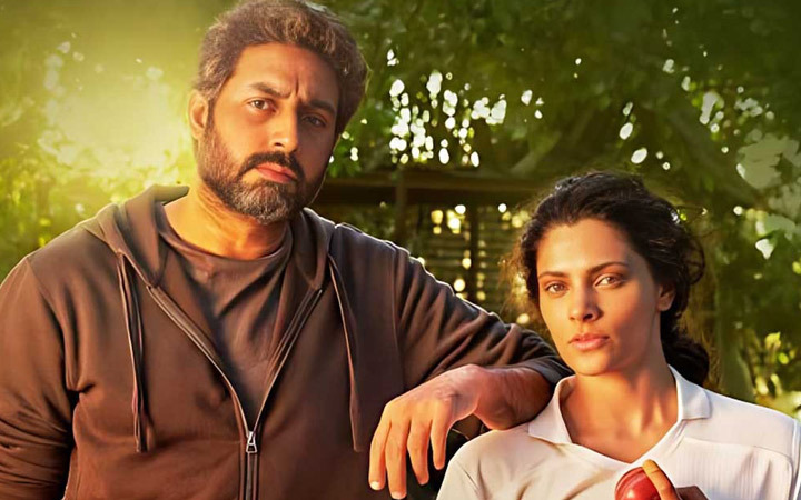 On the entire, GHOOMER rests on Abhishek Bachchan and Saiyami Kher’s performances and a few well-executed scenes.