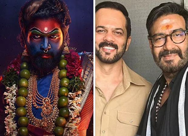 Allu Arjun's Pushpa 2 to clash with Ajay Devgn's Singham Again on Independence Day 2024
