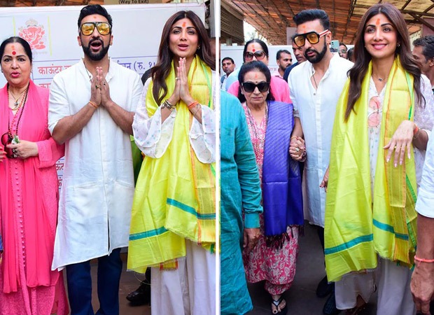 Shilpa Shetty and Raj Kundra seek blessings at Siddhivinayak Temple ahead of UT 69 release; watch