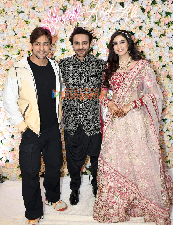 Photos: Ayushmann Khurrana, Shalin Bhanot and others snapped at Ali Merchant's wedding reception