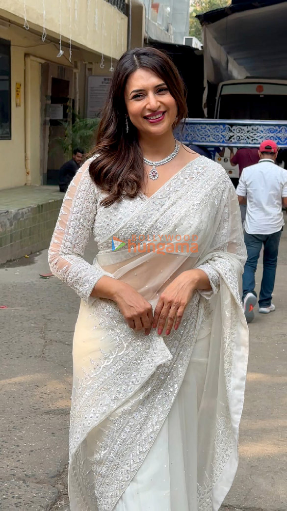 Photos: Gauahar Khan, Shiv Thakre and others snapped shooting at Filmstaan Studio