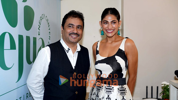 Photos: Kubbra Sait, Firoz Khan snapped at the inauguration of the new branch of Rejua Energy Center