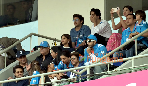Photos: Shah Rukh Khan, Ranveer Singh, Deepika Padukone and others snapped watching the ICC Men's Cricket World Cup 2023 final