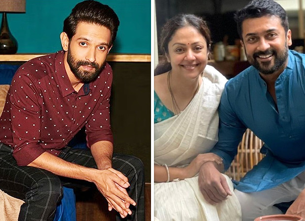 Vikrant Massey REACTS after receiving praises from Suriya and Jyotika for his performance in 12th Fail: "Had heard numerous tales of your..."