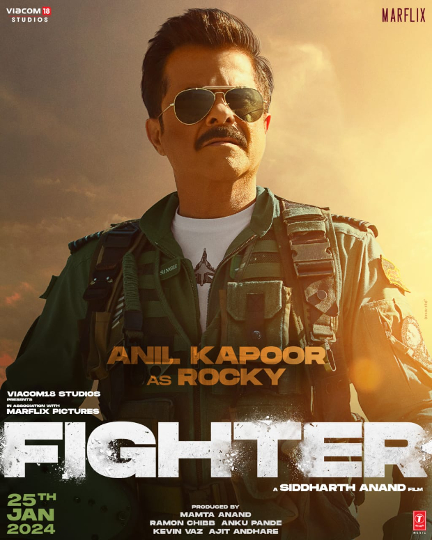 FIGHTER Anil Kapoor captivates as Group Captain Rakesh Jai Singh on