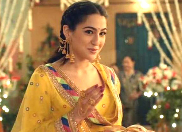 Sweetheart sara ali khan dress clearance