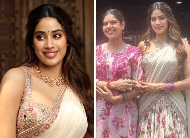 Janhvi Kapoor seeks blessings at Muppathanam temple in Arpita Mehta custom half-saree ahead of Mr & Mrs Mahi release: “Mumma’s most favourite place to visit in Chennai”