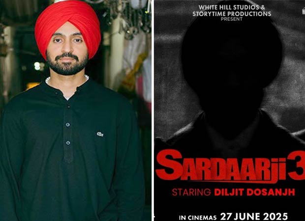 Diljit Dosanjh announces Sardaarji 3, third installment in hit horror-comedy franchise set to release on June 27, 2025 Diljit Dosanjh announces Sardaarji 3, third installment in hit horror-comedy franchise set to release on June 27, 2025