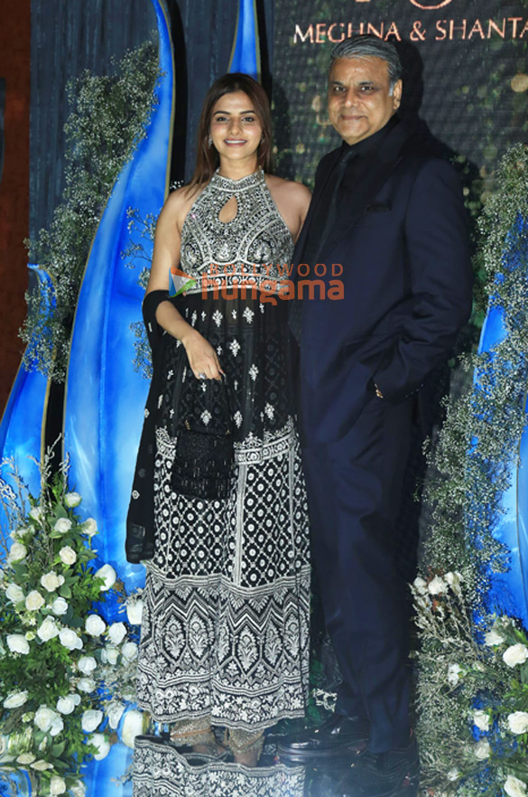 Photos: Aditya Roy Kapur, Karan Johar and others attend Seema Singh's daughter Meghna's sangeet ceremony