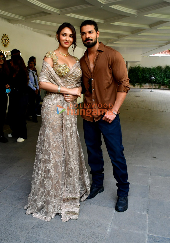Photos: Sooraj Pancholi, Suniel Shetty, Aakanksha Sharma and others snapped promoting their film Kesari Veer