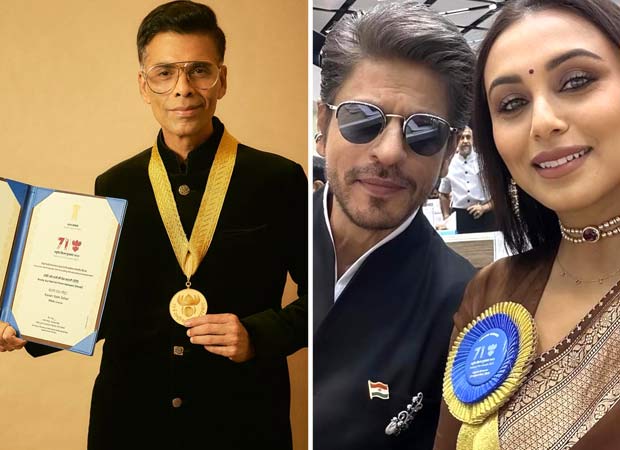 Karan Johar gets emotional winning National Award same year as Shah Rukh Khan and Rani Mukerji “So emotional to win in the same year…”