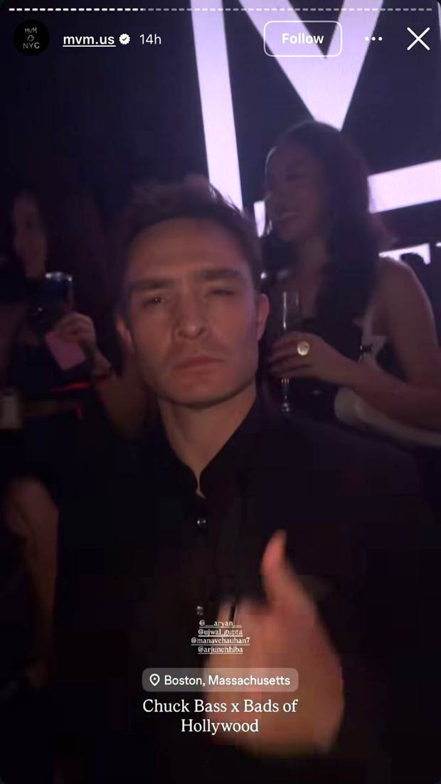 Ed Westwick aka Chuck Bass grooves to 'Ghafoor' as Aryan Khan’s The Ba**ds of Bollywood goes global!