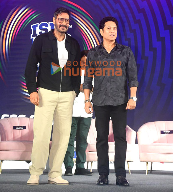 Photos: Ajay Devgn, Sachin Tendulkar and others attend the Indian Street Premiere League press announcement