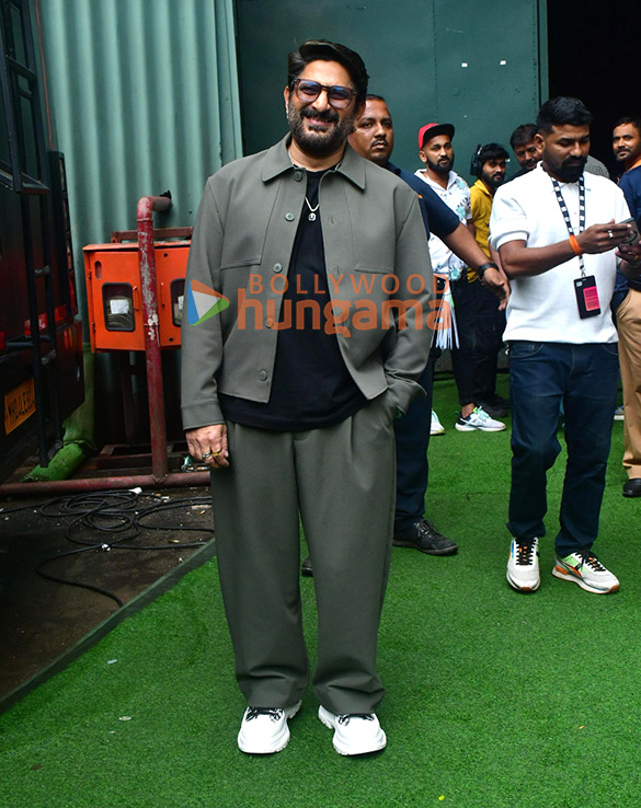 Photos: Akshay Kumar, Arshad Warsi and Saurabh Shukla snapped promoting Jolly LLB 3