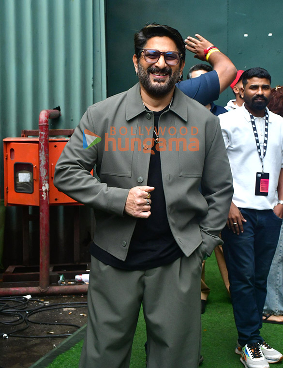 Photos: Akshay Kumar, Arshad Warsi and Saurabh Shukla snapped promoting Jolly LLB 3
