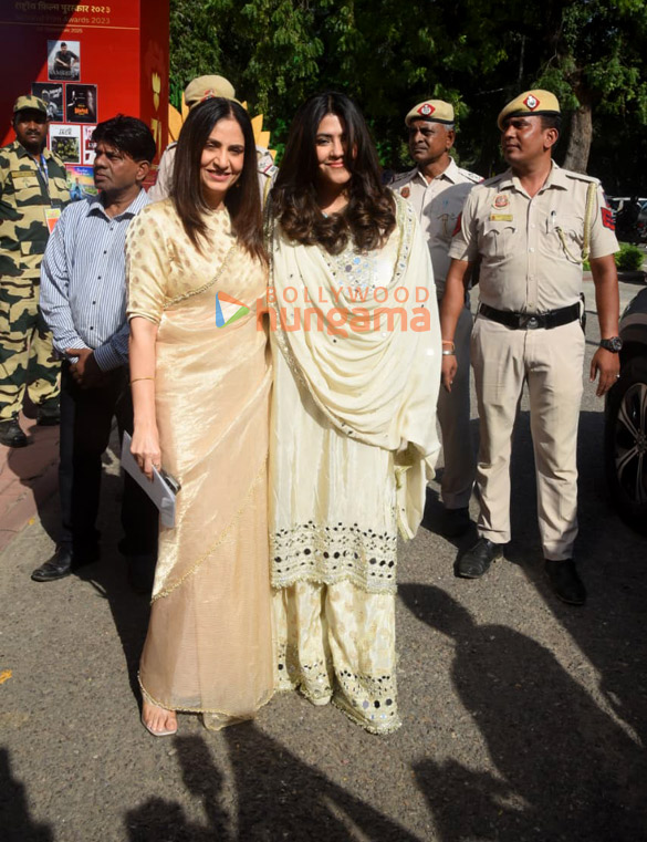 Photos: Karan Johar, Vidhu Vinod Chopra, Ektaa R Kapoor and others arrive at Vigyan Bhawan to attend the 71st National Film Awards