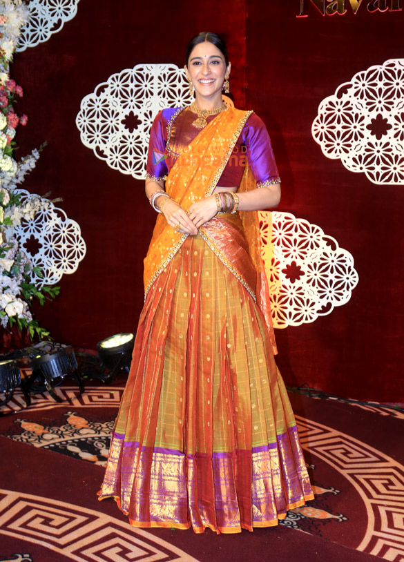 Photos: Malaika Arora, Pranitha Subhash, Regina Cassandra and others snapped attending Navaratri celebrations by Kalyan Jewellers
