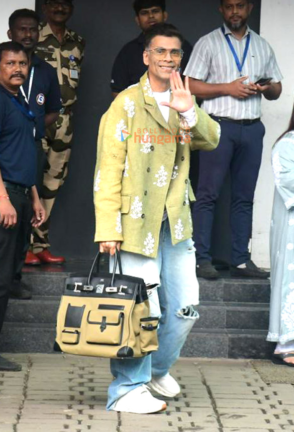 Photos: Rani Mukerji, Karan Johar and Apoorva Mehta snapped at Kalina airport