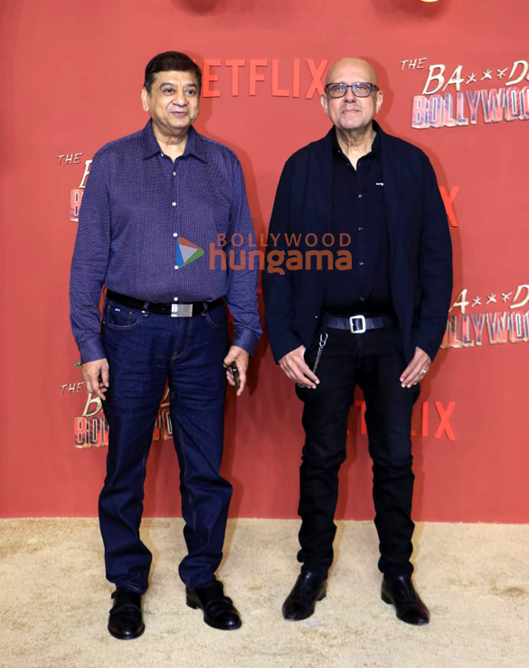 Photos: Shah Rukh Khan, Kajol, Aryan Khan, Ajay Devgn, Sahher Bambba, Shashank Khaitan and others grace the premiere of The Ba***ds Of Bollywood