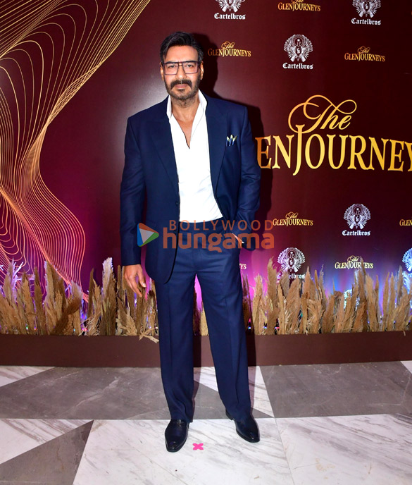 Photos Ajay Devgn, Aaman Devgan and others snapped at the evening of iconic stories, smooth single malt scotch and soulful conversations