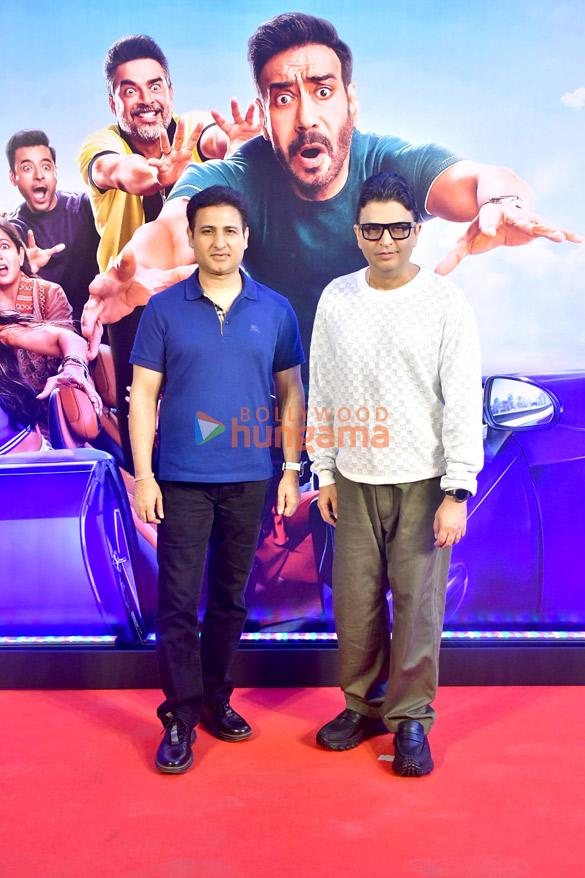 Photos: Ajay Devgn, R Madhavan, Rakul Preet Singh, Meezaan Jafri and others grace the trailer launch of their film De De Pyaar De 2