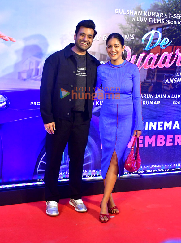 Photos: Ajay Devgn, R Madhavan, Rakul Preet Singh, Meezaan Jafri and others grace the trailer launch of their film De De Pyaar De 2