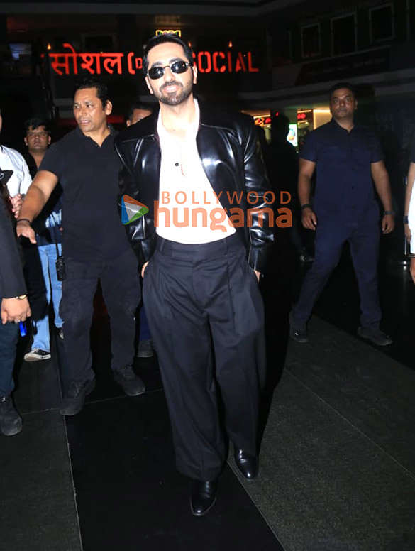 Photos: Ayushmann Khurrana and Nora Fatehi unveil their new song 'Dilbar Ki Aankhon Ka'