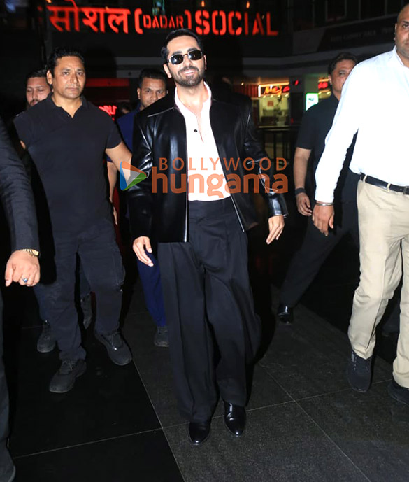 Photos: Ayushmann Khurrana and Nora Fatehi unveil their new song 'Dilbar Ki Aankhon Ka'