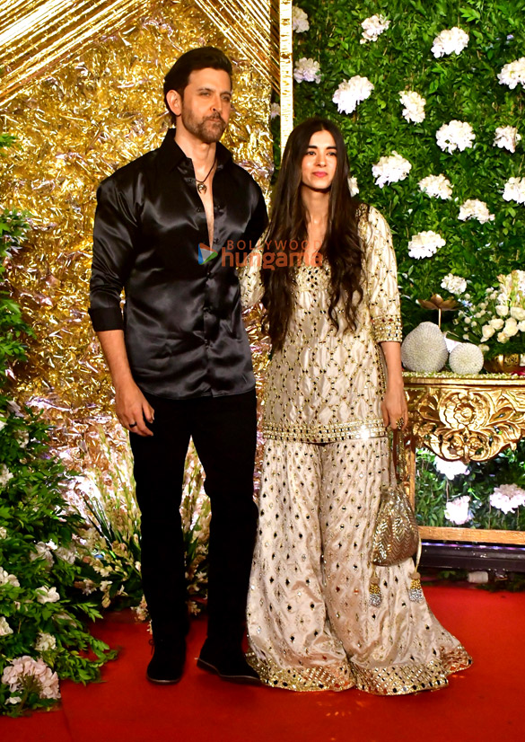 Photos: Hrithik Roshan, Saba Azad, Mrunal Thakur, Pooja Hegde, Mouni Roy, Nora Fatehi and others snapped attending Ramesh S Taurani’s Diwali bash