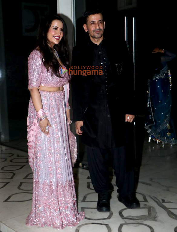 Photos: Isha Koppikar, Mannara, Nyra Banerjee snapped attending Mika Singh's Diwali party