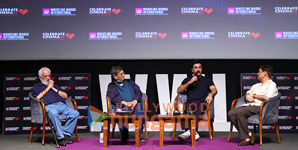 Photos: Ranbir Kapoor pays tribute to Raj Kapoor and Guru Dutt at Whistling Woods International