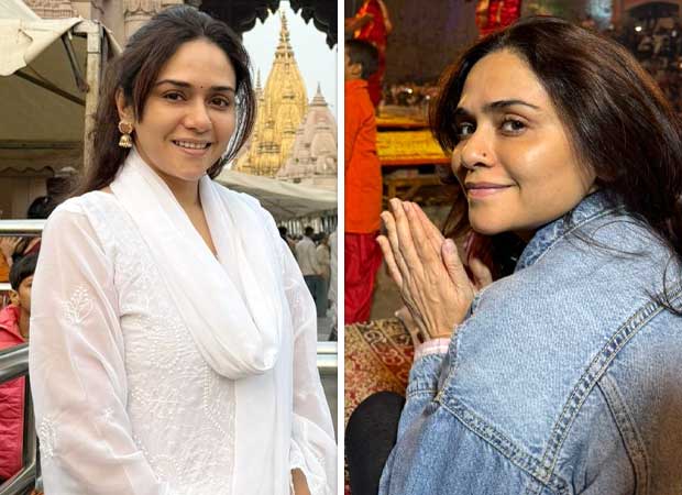 Amruta Khanvilkar’s Soul-Stirring Spiritual Journey Through Varanasi’s Ganga Aarti and Sacred Kashi Vishwanath Dham